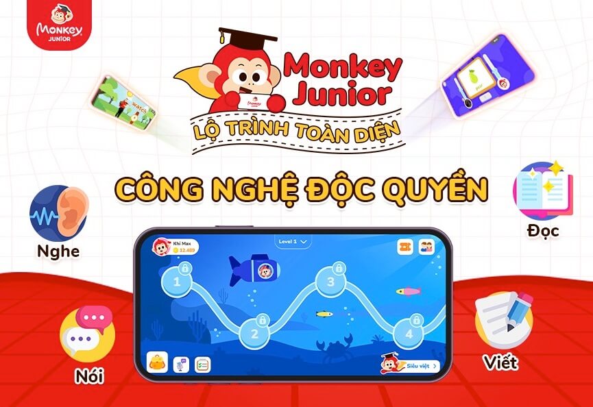 App Monkey Junior phiên bản mới