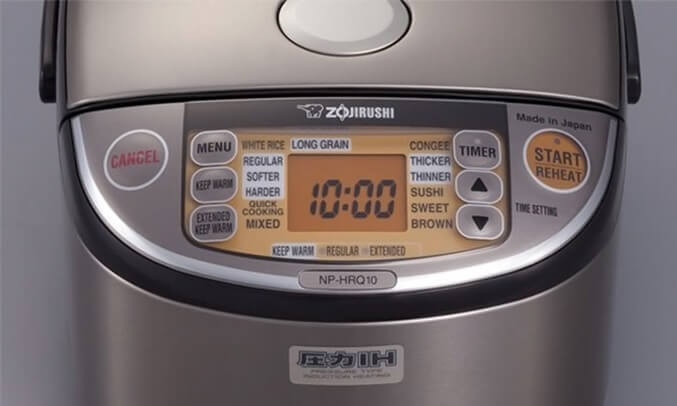 Chế độ nấu của nồi cơm điện Zojirushi NP-HRQ10