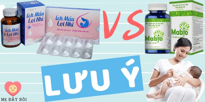 So sánh Ích mẫu lợi nhi và Mabio? Viên uống lợi sữa nào tốt nhất! Nên uống loại nào? 8