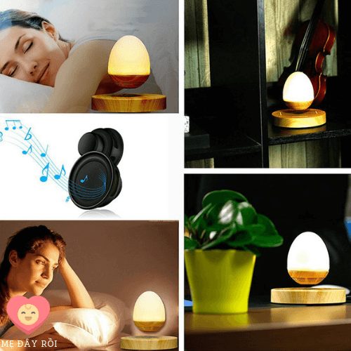 Đèn ngủ để bàn cao cấp Aturos Loa Bluetooth Tích Hợp Đèn Ngủ 2