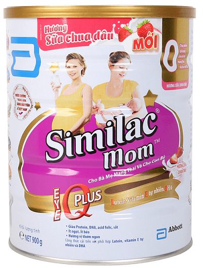 Sữa Similac Mom hương sữa chua dâu tây