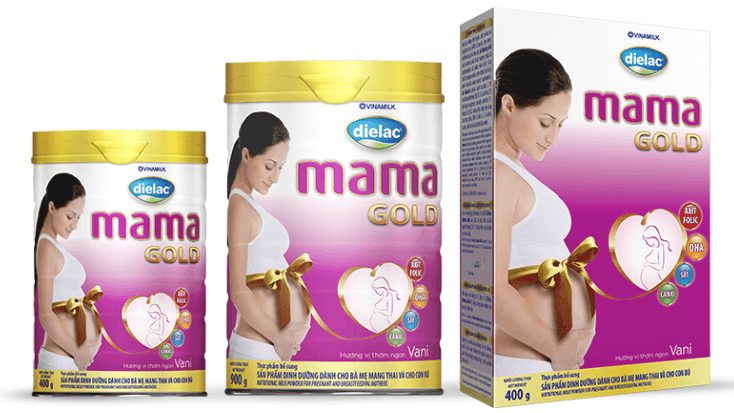Sữa bà bầu Dielac Mama Gold