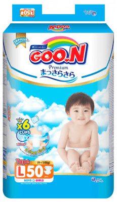 Tã dán Goon Premium size L 50 miếng