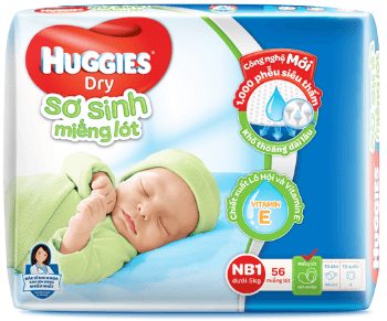 Miếng lót sơ sinh Huggies Newborn