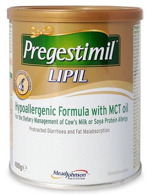 Sữa Pregestimil Lipil cho trẻ rối loạn tiêu hóa 0-12 tháng