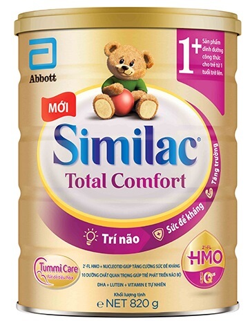 Sữa Similac Total Comfort số 1+ cho trẻ trên 1 tuổi