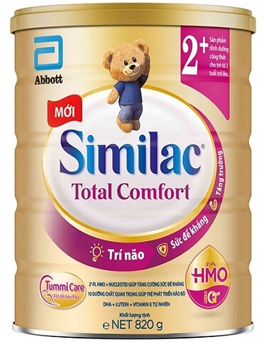 Sữa Similac Total Comfort số 2+ cho trẻ trên 2 tuổi