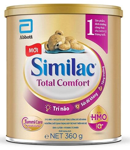 Sữa Similac Total Comfort số 1 cho trẻ 0-12 tháng tuổi