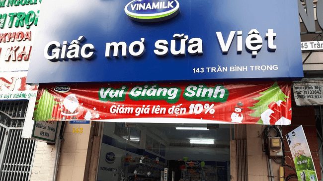Tốt nhất để mua sữa chính hãng tại Giấc mơ sữa Việt