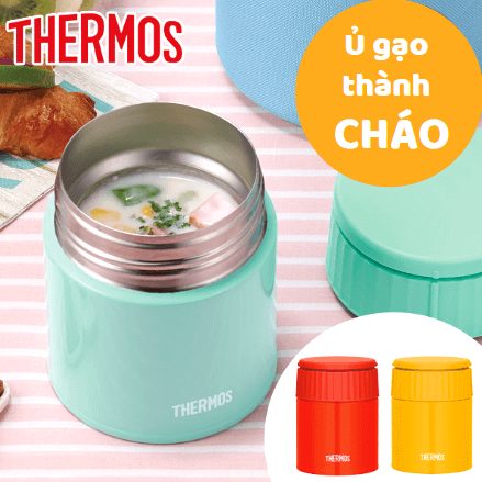 Bình ủ cháo Thermos có thể "ủ gạo thành cháo"