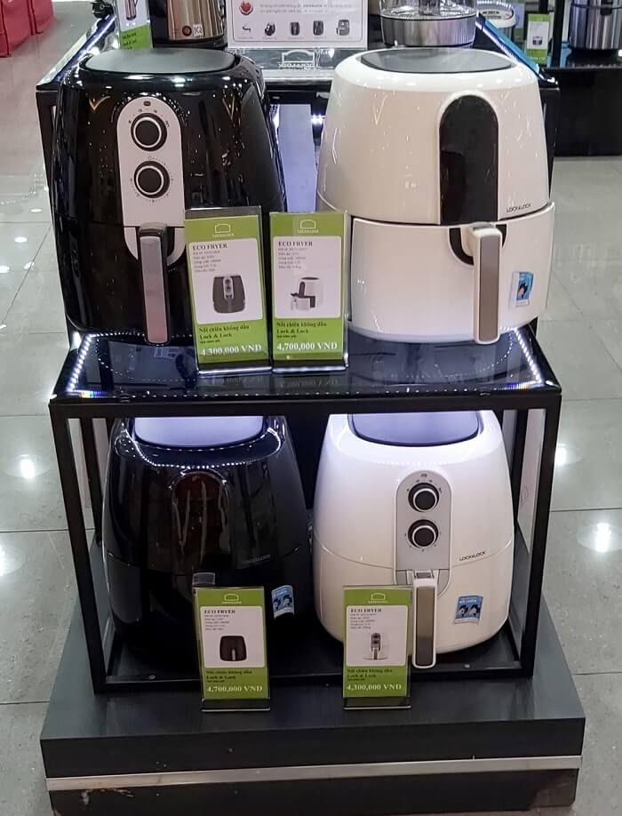 Mua nồi chiên không dầu Lock&Lock ở đâu chính hãng, uy tín