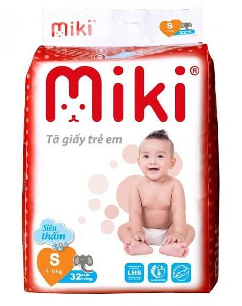 Bỉm Miki thương hiệu của Việt Nam sản xuất