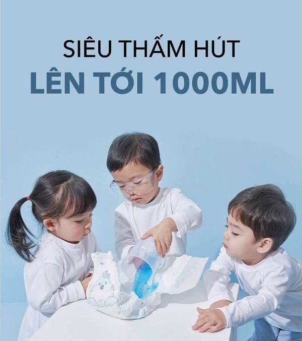 Bỉm Enblanc Keep Friend nội địa Hàn Quốc thấm hút đến 1000ml