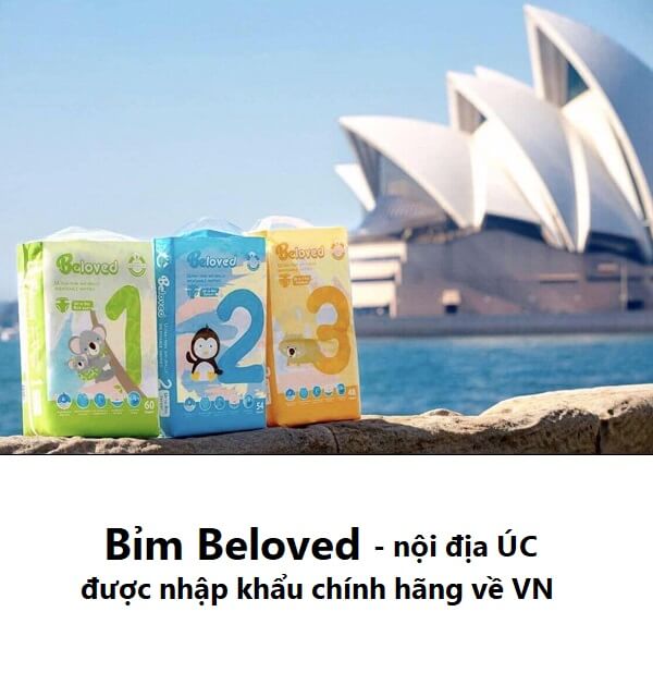 Bỉm Beloved của nước nào? Sản xuất ở đâu?