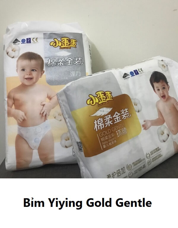 Review bỉm YiYing Gold Gentle
