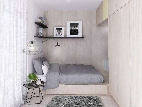 Thiết kế nội thất phòng ngủ cho nhà nhỏ hình 16
