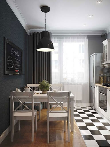 Thiết kế nội thất nhà bếp cho nhà nhỏ hình 11