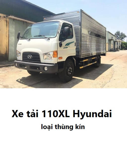 Xe tải 110XL thùng kín