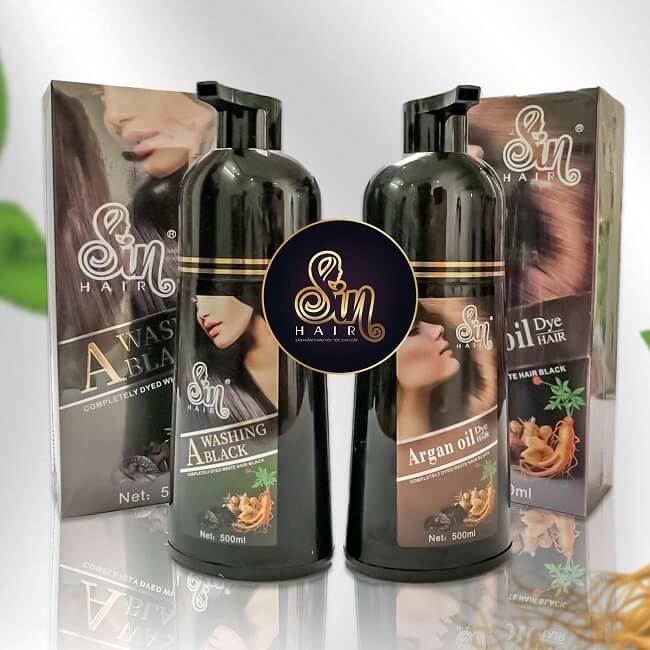 Dầu gội phủ bạc SIN HAIR Nhật Bản - NÊN DÙNG