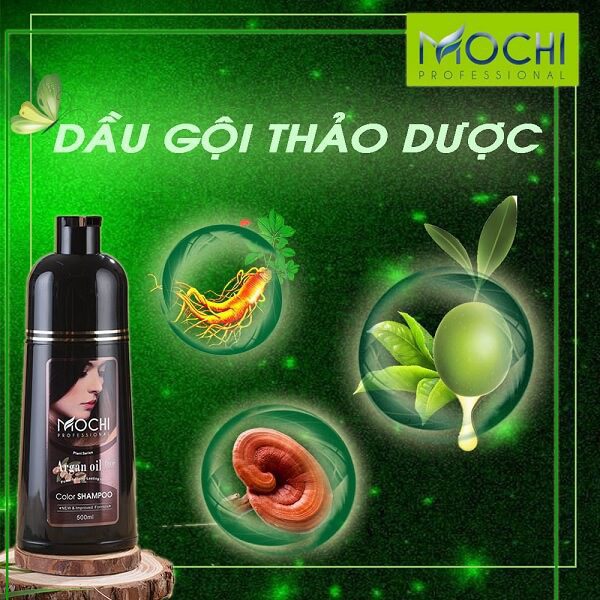 Dầu gội phủ bạc MOCHI có tác dụng gì