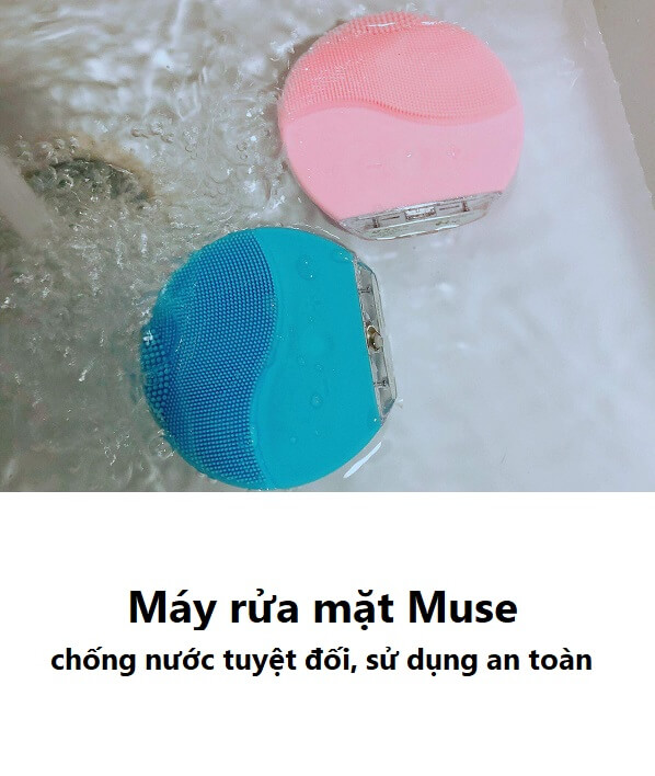 Máy rửa mặt Muse chống nước cực tốt