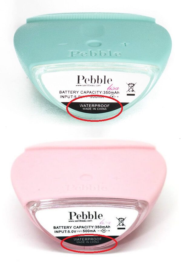 Máy rửa mặt Pebble Lisa sản xuất tại Trung Quốc, made in china