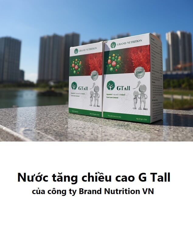 Tăng chiều cao G tall của Grand Nutriton