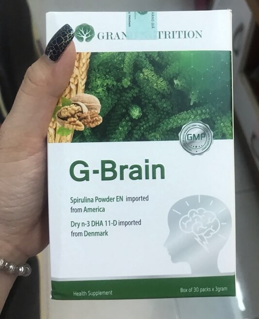 Review Cốm siêu trí não G Brain