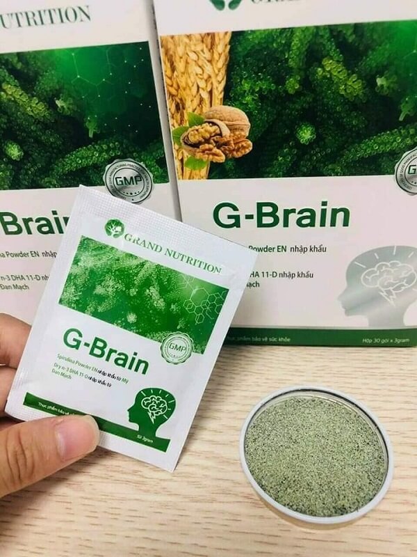Review Cốm trí não G Brain có tốt không