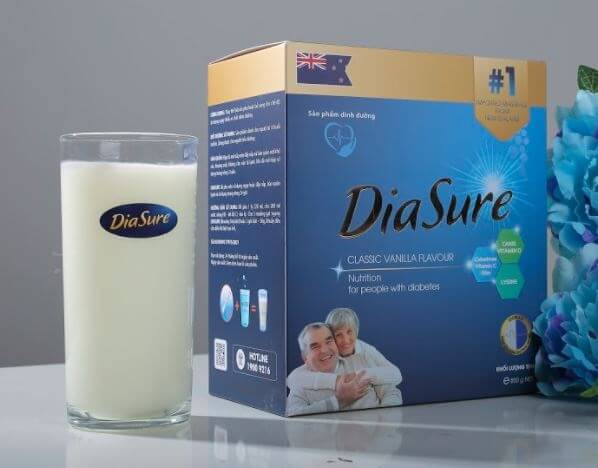 Sữa tiểu đường Diasure cho người tiểu đường