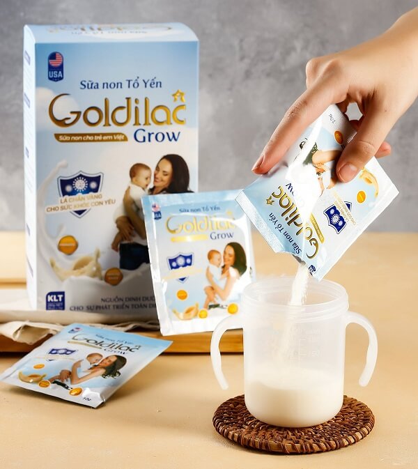 Review sữa non tổ yến Goldilac Grow có tốt không hình 13