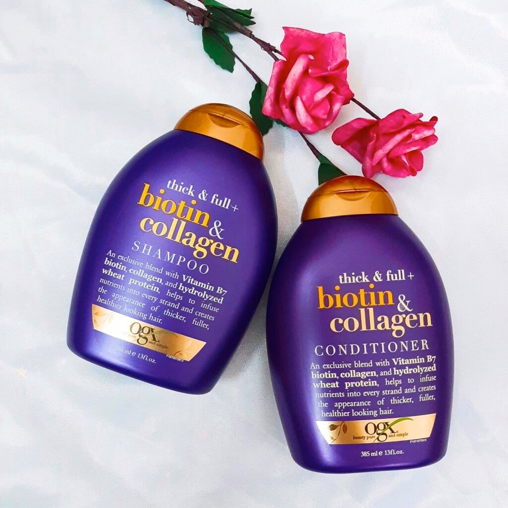 Dầu gội trị rụng tóc kích thích mọc tóc tốt nhất Biotin Collagen