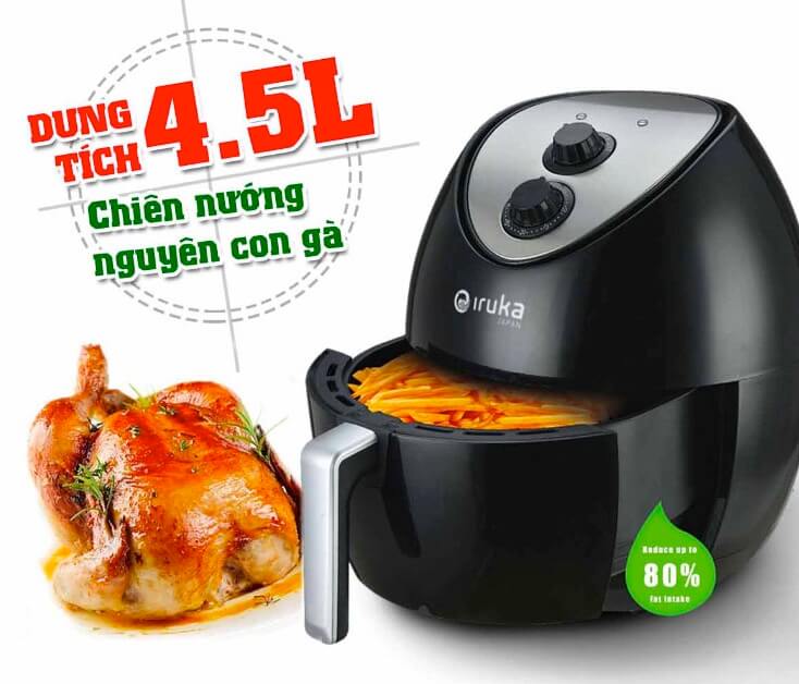 Nồi chiên không dầu 1 triệu Iruka