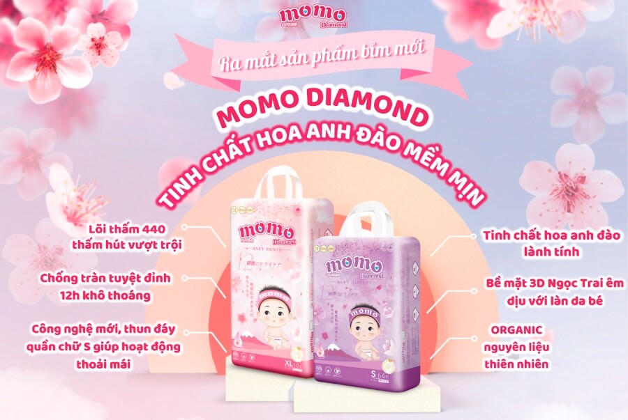 Bỉm Momo Diamond hình 6