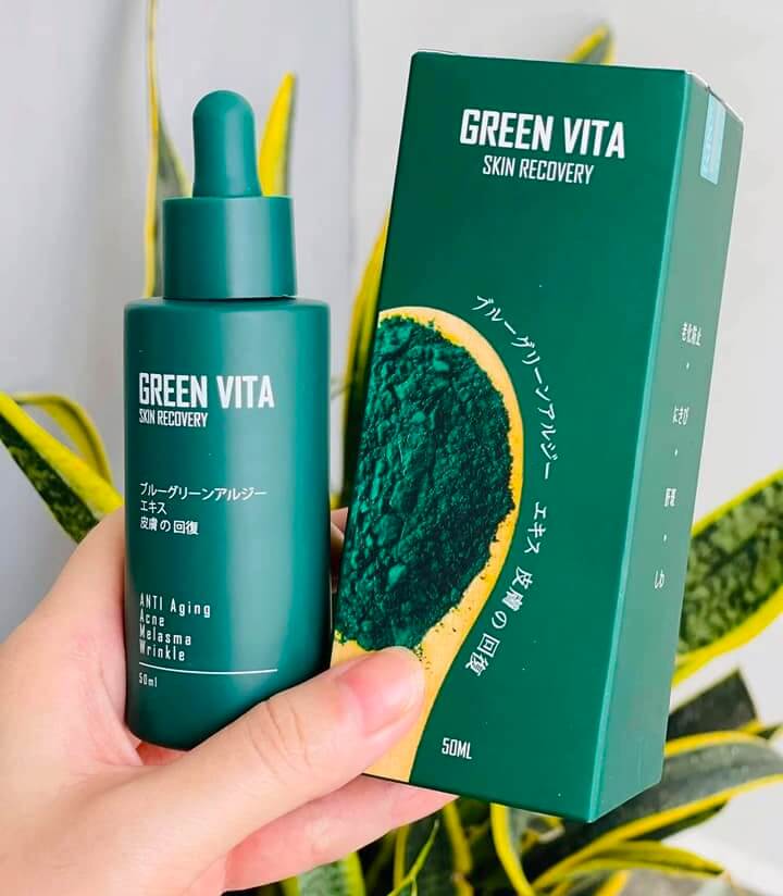 Cách sử dụng serum Green Vita hình 1