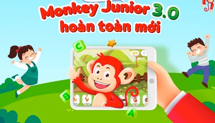 Monkey Junior cài được mấy máy hình 1
