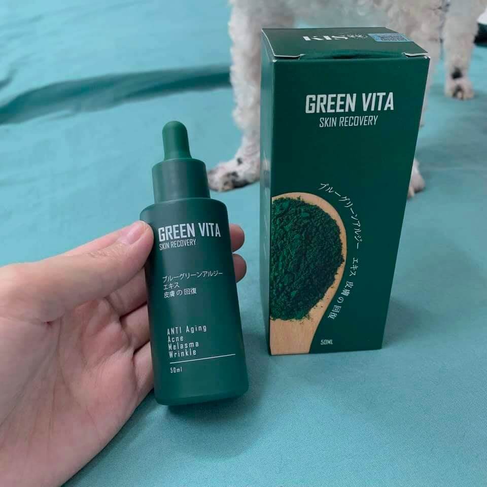 Serum Green Vita siêu vi tảo hình 13