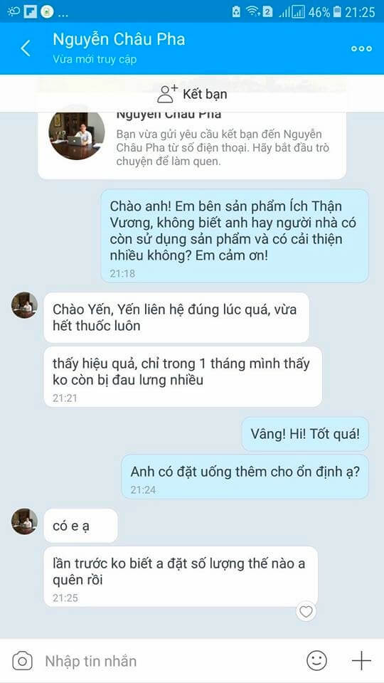 Ích thận vương hình 8