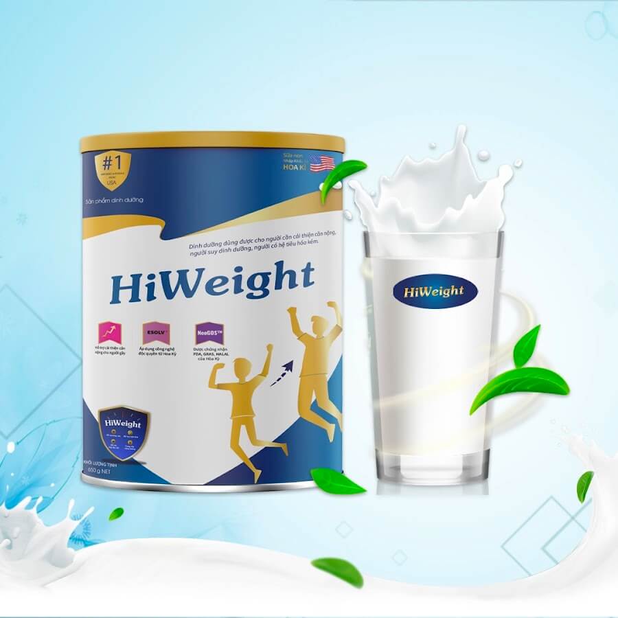 Sữa tăng cân Hiweight hình 2