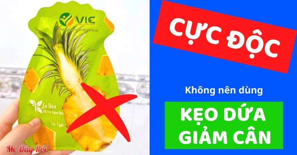 Hướng dẫn Cách sử dụng kẹo dứa giảm cân VIC