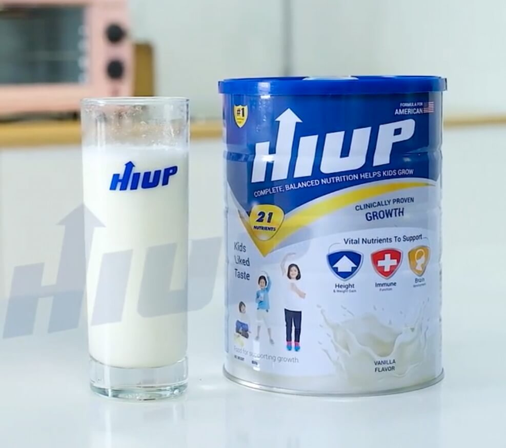 Sữa Hiup tăng chiều hình 8
