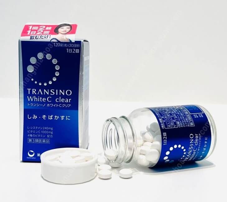 Review viên uống trắng da transino