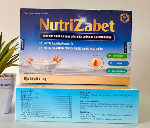 Ngũ cốc tiểu đường Nutrizabet hình 5