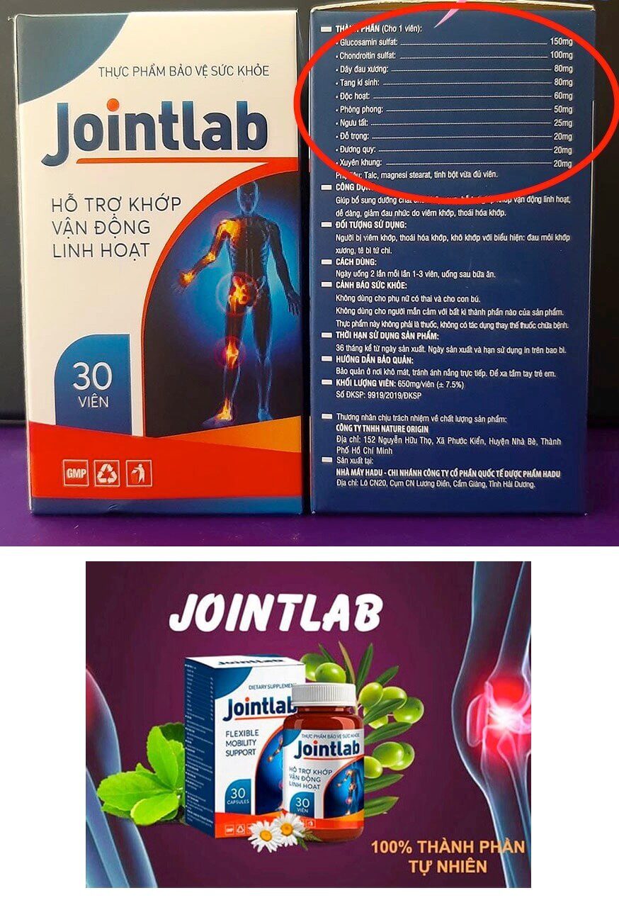 Thuốc Jointlab lừa đảo hình 9