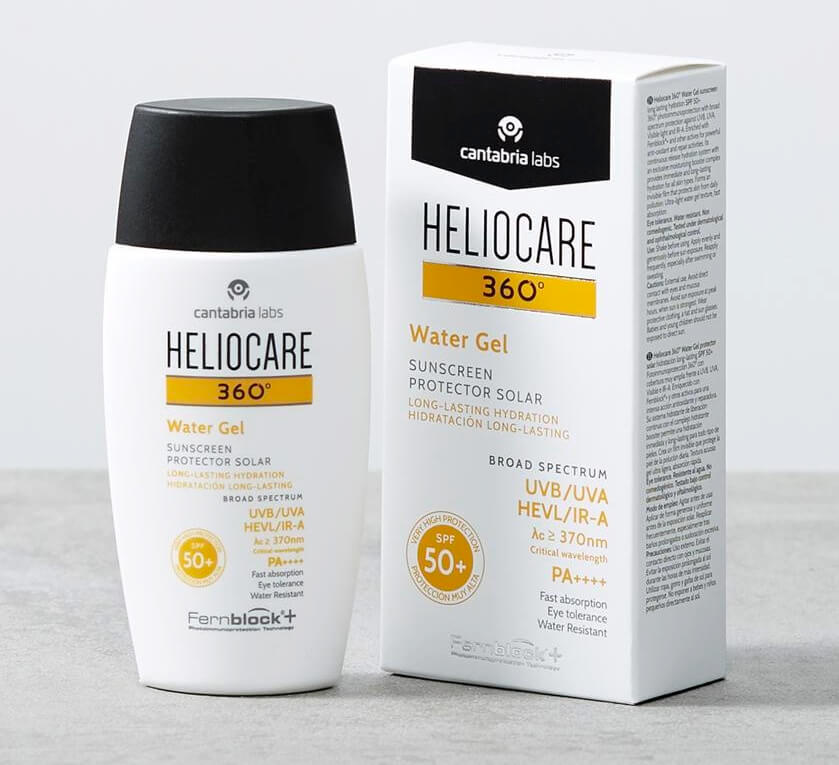 kem chống nắng heliocare water gel có nâng tone không