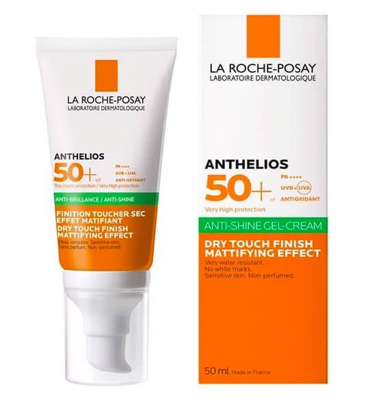 Review Kem chống nắng La Roche-Posay Anthelios Anti Shine Dry Touch cho da nhạy cảm, nhiều dầu, và có mụn