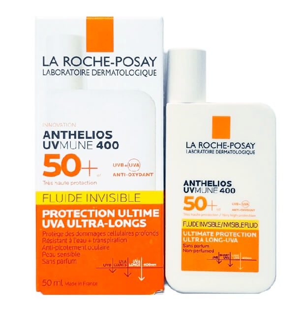 Sữa chống nắng La Roche Posay Anthelios UVMune 400 Fluide Invisible Fluid SPF50+
