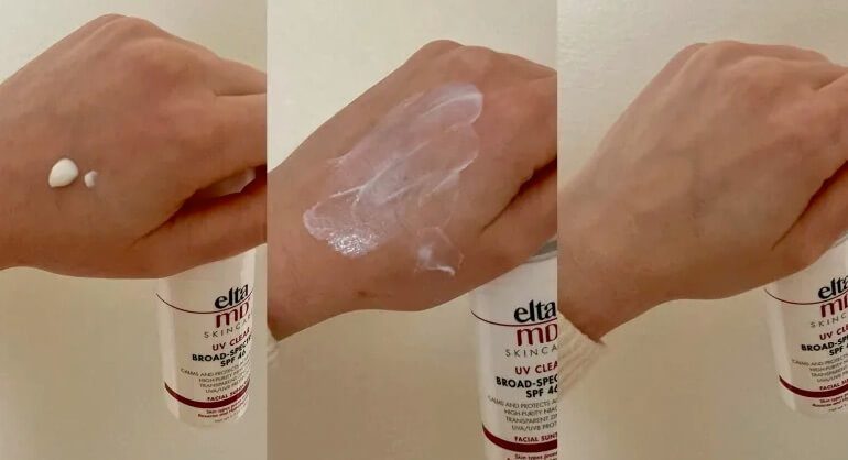 chất kem chống nắng elta md 46
