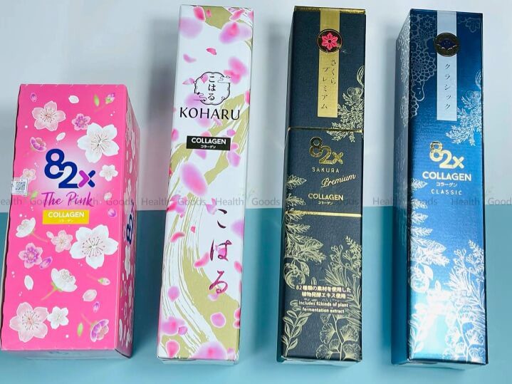 Collagen 82x có mấy loại