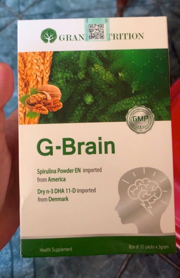 Cốm G-Brain có hàng giả không hình 8